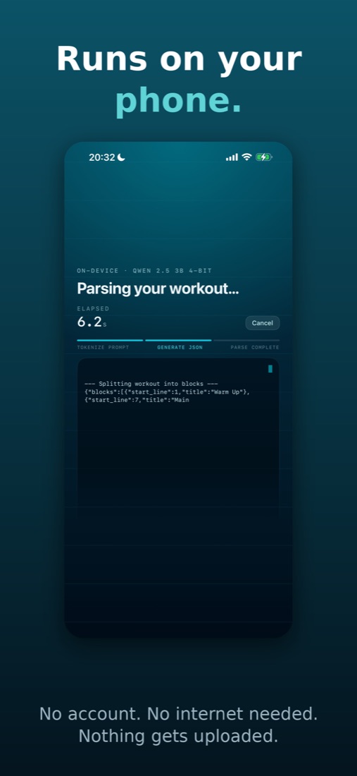 Swim Structured screenshot 2